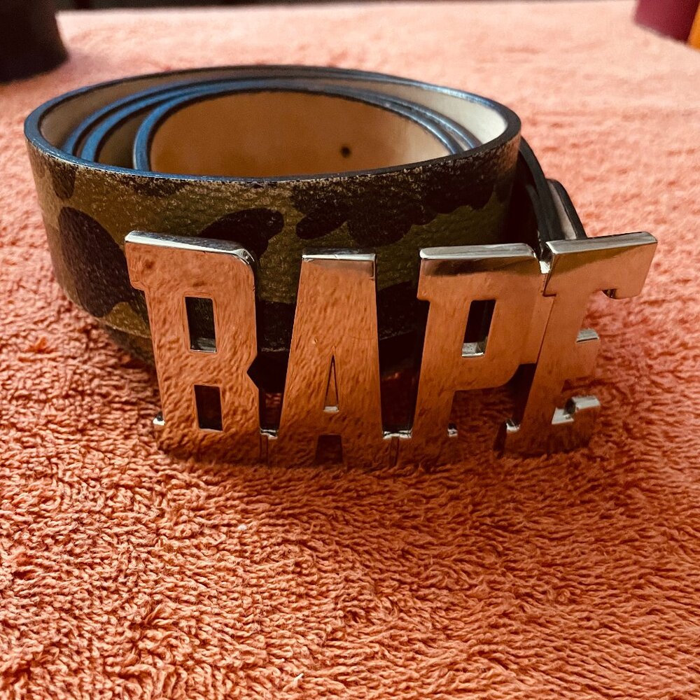 BAPE Camo Belt